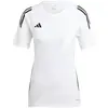 Image de Adidas, Femmes, T-shirt de sport, TIRO24 JSY W (L), Noir, Blanc, L