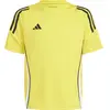Image de Adidas, Garçons, T-shirt de sport, TIRO24 JSY Y (152), Jaune, Blanc, 152
