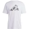 Image de Adidas, Hommes, T-shirt de sport, Train Essentials   Saisonales Trainings-T-Shirt mit Grafik (M), Blanc, M