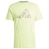 Image de Adidas, Hommes, T-shirt de sport, Trail Essentials Saisonales Trainings-Grafik-T-Shirt (L), Vert, L