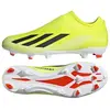 Image de Adidas, Femmes, Chaussures de football, Chaussure de football X Crazyfast League LL FG Hommes (45 1/3), Jaune