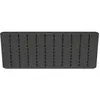 Image de Duravit, Pommeau de douche, Kopfbrause 1 jet, 300, eckig schwarz matt schwarz matt (1 Type de jet, 26 l/min)