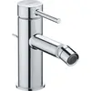 Image de Duravit, Robinet de bidet, Circle Mitigeur monocommandé pour bidet, saillie 128 mm, avec garniture découlement, chrom