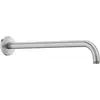 Image de Duravit, Système de douche, Brausearm rd Ros 410mm Anschlussgrösse DN 15 ES geb edelstahl gebürstet