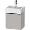 Image de Duravit, Meuble sous-lavabo, D-Neo, sous-lavabo en console suspendu, 434x440x322mm, 1 portes, charnières à gauche, avec poignée (43.40 x 32.20 x 44 cm)