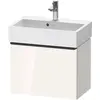 Image de Duravit, Meuble sous-lavabo, D-Neo bâti-support lavabo suspendu, Compact, 584x440x372mm, 1 tiroir, avec poignée noir diamant (58.40 x 37.20 x 44 cm)