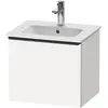 Image de Duravit, Meuble sous-lavabo, D-Neo bâti-support lavabo suspendu, 510x440x402mm, 1 tiroir, avec poignée diamant noir (51 x 40.20 x 44 cm)