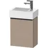 Image de Duravit, Meuble sous-lavabo, D-Neo, sous-lavabo en console suspendu, 364x440x222mm, 1 portes, charnières à gauche, avec poignée (36.40 x 22.20 x 44 cm)