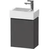 Image de Duravit, Meuble sous-lavabo, D-Neo, sous-lavabo en console suspendu, 364x440x222mm, 1 portes, charnières à droite, avec poignée (36.40 x 22.20 x 44 cm)