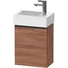 Image de Duravit, Meuble sous-lavabo, D-Neo, sous-lavabo en console suspendu, 364x440x222mm, 1 portes, charnières à droite, avec poignée (36.40 x 22.20 x 44 cm)