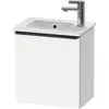 Image de Duravit, Meuble sous-lavabo, D-Neo bâti-support lavabo suspendu, 410x440x274mm, 1 portes, charnières à droite, avec poignée noir (41 x 27.40 x 44 cm)