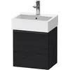 Image de Duravit, Meuble sous-lavabo, D-Neo, sous-lavabo en console suspendu, 434x440x322mm, 1 portes, charnières à gauche, avec poignée (43.40 x 32.20 x 44 cm)