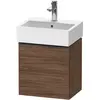 Image de Duravit, Meuble sous-lavabo, D-Neo, sous-lavabo en console suspendu, 434x440x322mm, 1 portes, charnières à gauche, avec poignée (43.40 x 32.20 x 44 cm)