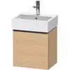 Image de Duravit, Meuble sous-lavabo, D-Neo, sous-lavabo en console suspendu, 434x440x322mm, 1 portes, charnières à gauche, avec poignée (43.40 x 32.20 x 44 cm)