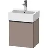 Image de Duravit, Meuble sous-lavabo, D-Neo, sous-lavabo en console suspendu, 434x440x322mm, 1 portes, charnières à gauche, avec poignée (43.40 x 32.20 x 44 cm)