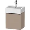Image de Duravit, Meuble sous-lavabo, D-Neo, sous-lavabo en console suspendu, 434x440x322mm, 1 portes, charnières à droite, avec poignée (43.40 x 32.20 x 44 cm)