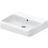 Image de Duravit, Lavabo, Qatego lavabo, 600x470mm, avec trop-plein, partie inférieure vitrée, 238260 (470 mm, 600 mm)