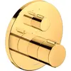 Image de Duravit, Robinetterie de salle de bains, robinetterie thermostatique, thermostat encastré, 2 consommateurs, rond, TH42000140