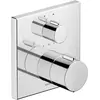 Image de Duravit, Robinetterie de salle de bains, Robinet thermostatique, thermostat encastré, 2 consommateurs, carré, TH42000130