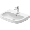Image de Duravit, Lavabo, D-Code lavabo, avec trou pour robinetterie, avec trop-plein, 600x460x165mm, blanc brillant (600 mm)