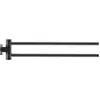 Image de Duravit, Porte-serviettes + crochets pour serviettes, Porte-serviettes D-Code, suspendu, 2 bras, pivotant