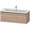 Image de Duravit, Meuble sous-lavabo, D-Neo bâti-support lavabo suspendu, 1184x440x452mm, 1 tiroir, avec poignée noir diamant (118.40 x 45.20 x 44 cm)
