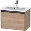 Image de Duravit, Meuble sous-lavabo, Ketho.2 bâti-support pour lavabo suspendu, 610x440x390mm, pour ME by Starck 234263, 1 tiroir (44 x 39 x 61 cm)