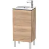Image de Duravit, Meuble sous-lavabo, L-Cube Meuble sous-lavabo vertical, 1 porte, charnière à gauche, 420x704x294mm, LC6273L5555 (42 x 29.40 x 70.40 cm)