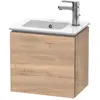 Image de Duravit, Meuble sous-lavabo, L-Cube Meuble sous-lavabo suspendu, 1 portes, charnière à droite, 420x400x294mm, LC6272R5555 (42 x 29.40 x 40 cm)
