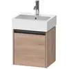 Image de Duravit, Meuble sous-lavabo, Ketho.2 bâti-support de lavabo suspendu, 1 porte, charnière à gauche, 434x440x338mm, pour Vero Air (44 x 33.80 x 43.40 cm)