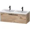 Image de Duravit, Meuble sous-lavabo, D-Code bâti-support pour lavabo, 1 tiroir, 1184x460mm, avec poignée (118.40 x 46 x 40 cm)