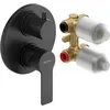 Image de Duravit, Robinetterie de salle de bains, D-Code Mitigeur monocommandé encastré set, 2 consommateurs