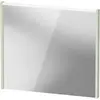 Image de Duravit, Miroir, D-Code miroir, champ lumineux LED en haut, 800x700mm, interrupteur externe nécessaire, 6 W (80 x 70 cm)