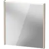 Image de Duravit, Miroir, D-Code miroir, champ lumineux LED en haut, 650x700mm, interrupteur externe nécessaire, 5 W (65 x 70 cm)
