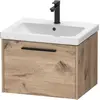 Image de Duravit, Meuble sous-lavabo, D-Code bâti-support pour lavabo, 1 tiroir, 584x460mm, avec poignée (58.40 x 46 x 40 cm)