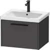 Image de Duravit, Meuble sous-lavabo, D-Code bâti-support pour lavabo, 1 tiroir, 584x460mm, avec poignée (58.40 x 46 x 40 cm)