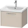 Image de Duravit, Meuble sous-lavabo, D-Code bâti-support pour lavabo, 1 tiroir, 584x460mm, avec poignée (58.40 x 46 x 40 cm)
