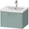 Image de Duravit, Meuble sous-lavabo, D-Code bâti-support pour lavabo, 1 tiroir, 584x460mm, avec poignée (58.40 x 46 x 40 cm)