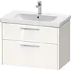 Image de Duravit, Meuble sous-lavabo, D-Code Meuble sous-lavabo, 1 tiroir, 784x460mm, découpe siphon, avec poignée (78.40 x 46 x 55.50 cm)