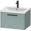 Image de Duravit, Meuble sous-lavabo, D-Code bâti-support pour lavabo, 1 tiroir, 634x460mm, avec poignée (63.40 x 46 x 40 cm)