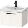 Image de Duravit, Meuble sous-lavabo, D-Code bâti-support pour lavabo, 1 tiroir, 634x460mm, avec poignée (63.40 x 46 x 40 cm)