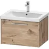 Image de Duravit, Meuble sous-lavabo, D-Code bâti-support pour lavabo, 1 tiroir, 634x460mm, avec poignée (63.40 x 46 x 40 cm)