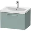 Image de Duravit, Meuble sous-lavabo, D-Code bâti-support pour lavabo, 1 tiroir, 634x460mm, avec poignée (63.40 x 46 x 40 cm)