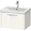 Image de Duravit, Meuble sous-lavabo, D-Code bâti-support pour lavabo, 1 tiroir, 634x460mm, avec poignée (63.40 x 46 x 40 cm)