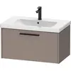 Image de Duravit, Meuble sous-lavabo, D-Code bâti-support pour lavabo, 1 tiroir, 784x460mm, avec poignée (78.40 x 46 x 40 cm)