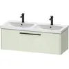 Image de Duravit, Meuble sous-lavabo, D-Code bâti-support pour lavabo, 1 tiroir, 1184x460mm, avec poignée (118.40 x 46 x 40 cm)