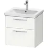 Image de Duravit, Meuble sous-lavabo, D-Code Meuble sous-lavabo, 1 tiroir, 584x460mm, découpe siphon, avec poignée (58.40 x 46 x 55.50 cm)