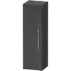 Image de Duravit, Armoire de salle de bain, D-Code Armoire mi-haute, 1 porte avec butée à gauche, 400x360x1320mm, avec poignée (40 x 36 x 132 cm)
