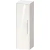 Image de Duravit, Armoire de salle de bain, D-Code Armoire mi-haute, 1 porte avec butée à gauche, 400x360x1320mm, avec poignée (40 x 36 x 132 cm)