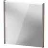 Image de Duravit, Miroir, D-Code miroir, champ lumineux LED en haut, 650x700mm, interrupteur externe nécessaire, 5 W (65 x 70 cm)